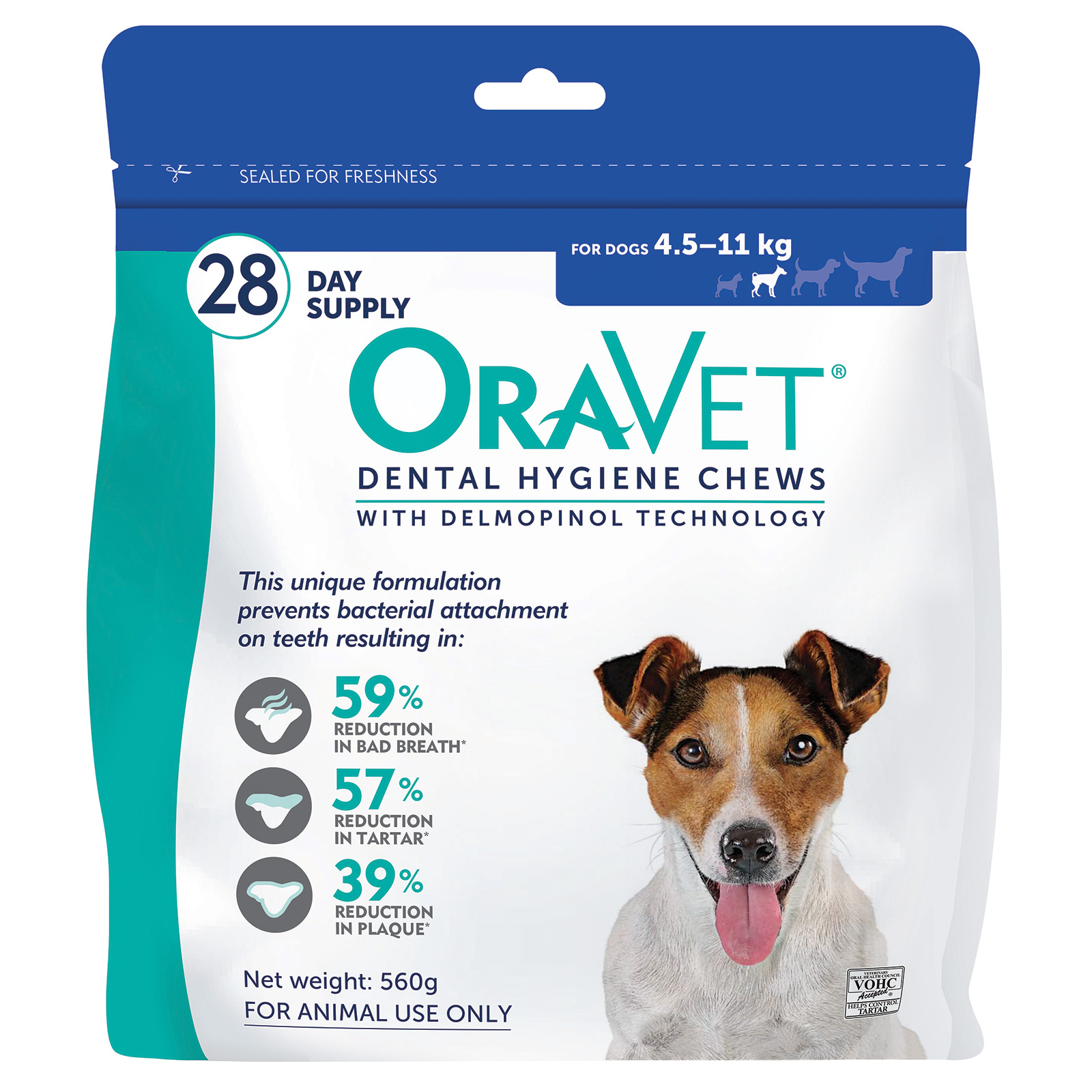 Oravet Dental Chews for Small Dogs (28 Pieces) Blue